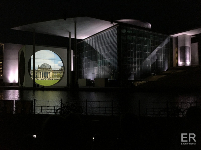 Reichstag Projektorkühlung 2017